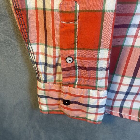 G-STAR RAW Men Rodger Check Casual Shirt Size Large - Picture 6 of 10